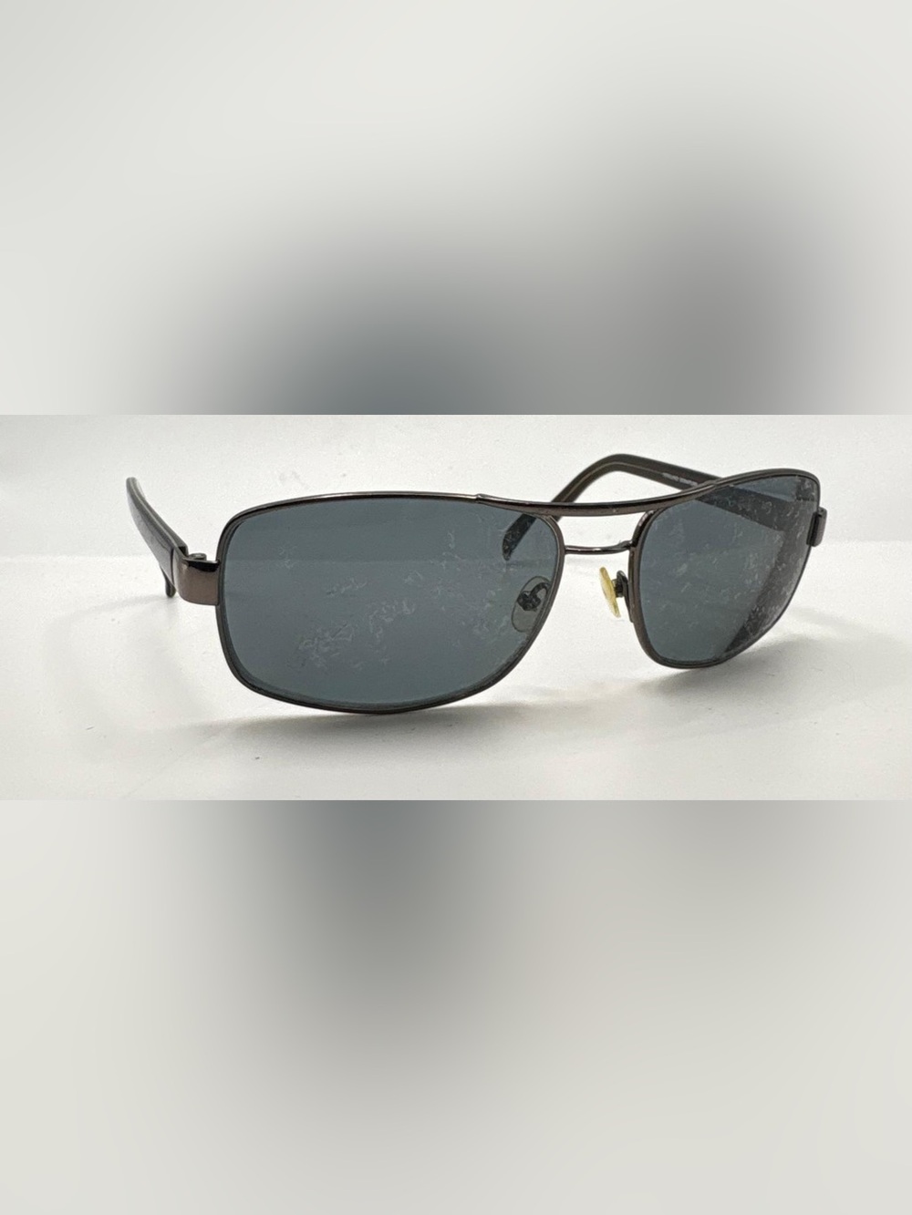 Kirkland Signature Twin Falls Gunmetal Pilot Metal Sunglasses Frames Only